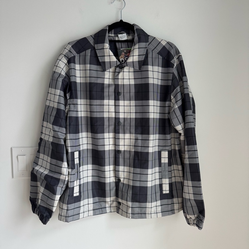 Men's‎ DSG Twitch +Allison Coaches Snap Close Jacket Size Small NEW